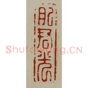 清代 陈介祺藏并辑 印谱《肥君光》篆刻印章作品图片欣赏