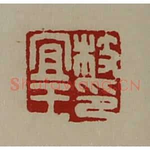 清代 陈介祺藏并辑 印谱《枝宜王印》篆刻印章作品图片欣赏