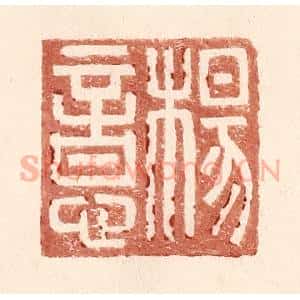 明 王常辑 印谱《杨意》篆刻印章作品图片欣赏